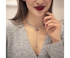 Troli Stilingas plieno dvigubas karoliai