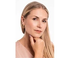 Troli Nesenstantys auksu dengti auskarai apskritimai sTO3697