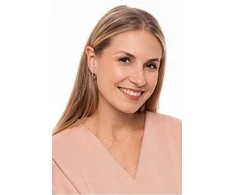 Troli Timeless steel oval earrings