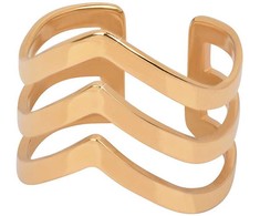 Troli Triple auksinis-plated steel ring