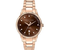 Laikrodis TRUSSARDI R2453141008. Kwarcowy, Kolor ruda. Mężczyzna.