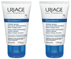 Uriage Bariéderm Insulating Repairing Hand Kreminis Set 2 x 50 ml