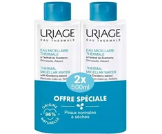 Uriage Eau Thermale micelinis vanduo, rinkinys 2 x 500 ml