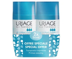 Uriage TRIACTIVE roll-on deodorant pack 2 x 50 gr