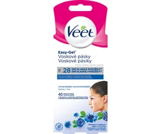 Veet Professional Wax Strips Veido depiliacijos priemonė moterims, 40 vnt
