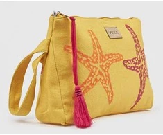 Verde Cosmetic bag 07-0417 yellow