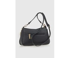 Verde Dámská crossbody kabelka 16-8177 Animal Print Juodas