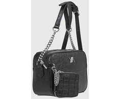 Verde Women's 2-in-1 crossbody bag 16-7924 juodas