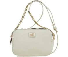 Verde Women's crossbody bag 16-8420 ivory