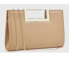 Verde Women's crossbody bag 01-2146 beige