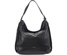 Verde Women's Hobo Handbag 16-8515 juodas