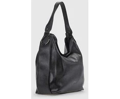 Verde Women's Hobo Handbag 16-8515 juodas