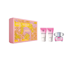 Kvepalų rinkinys moterims Versace Bright Crystal (EDT, 50 ml + kūno losjonas, 50 ml + dušo želė 50 ml)