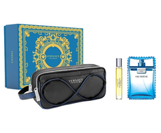 Versace Eau Fraiche Man - EDT 100 ml + EDT 10 ml + Kosmetinis krepšelis