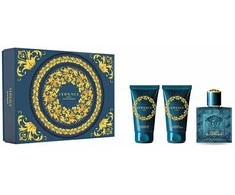 Kvepalų rinkinys vyrams Versace Eros (EDT 50 ml, dušo želė 50 ml, balzamas po skutimosi 50 ml)