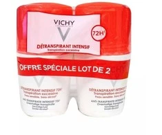 "Vichy" Kamuoliukų antiperspirantų rinkinys nuo gausaus prakaitavimo (Stress Resist 72H) 2 x 50 ml
