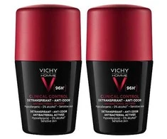 Homme Clinical Control 96h Deodorant Ball Set for Men (Detranspirant) 2 x 50 ml