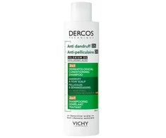 Vichy Dercos Nuo pleiskanų 2in1 Šampūnas + Conditioner šampūnas–kondicionierius pleiskanojančiai galvos odai, 200 ml