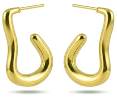 Victoria Walls Designer auksinis-plated steel earrings VWE260817G