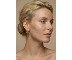 Victoria Walls Elegant auksinis-plated earrings Mirevia Gold VWE260746G