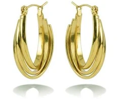 Victoria Walls Fashion auksinis-plated earrings Xavielle Gold VWE260749G
