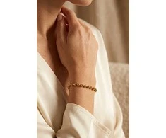 Victoria Walls Gold-plated ball bracelet Velarise Gold VWB260828G