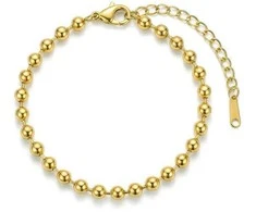 Victoria Walls Gold-plated ball bracelet Velarise Gold VWB260828G