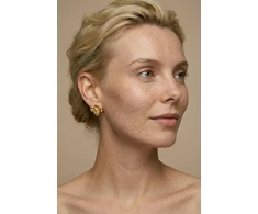 Victoria Walls Gold-plated flower earrings Daisies Gold VWE260777G