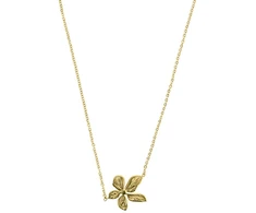 Victoria Walls Gold-plated steel pakabukas with flower VWN260712G