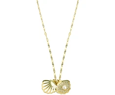 Victoria Walls Gold-plated women's pakabukas made of steel VWN260835G