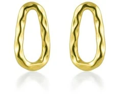 Victoria Walls Modern auksinis-plated earrings Lurelia Gold VWE260774G
