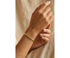 Victoria Walls Solid auksinis-plated bracelet Velmira Gold VWB260663G
