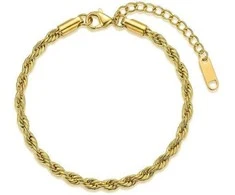 Victoria Walls Women's auksinis-plated bracelet Valis Celviana Gold VWB260760G