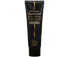 Bubblemania Baltas Pearl NanoCare Whitening Charcoal Dantų pasta
