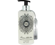Vivian Gray Vivian Pilkas Kreminis skystas muilas Aroma Selection Baltas Tea &amp; Magnolia (Kreminio muilas), 400 ml