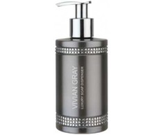 Vivian Gray Vivian Pilkas Kreminis skystas muilas Pilkas Crystal su ( Luxury Kreminis Soap), 250 ml