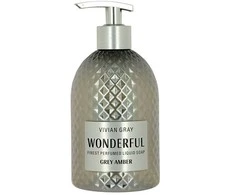 Vivian Gray Skystas rankų muilas „Wonderful Pilkas Amber“ (skystas muilas) 500 ml