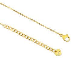 Vuch Beautiful auksinis-plated pakabukas Heart Emery Gold