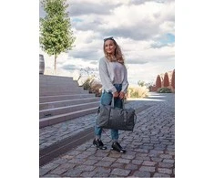 Vuch Fatima tamsiai pilka kelioninė krepšys