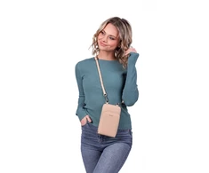 Vuch Dámská crossbody peněženka Rosia rusvai gelsvas