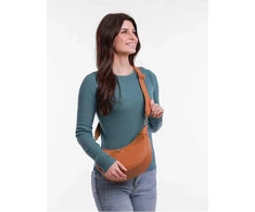 Vuch Dámská kabelka Nessa Brown Banana Bag