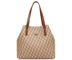Vuch Women's handbag Roselda MN Brown 2 in 1