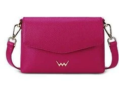Vuch Moteriška odinė crossbody rankinė Leyra Wine