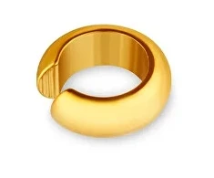 Vuch Distinctive single auksinis-plated earring Mirn Gold