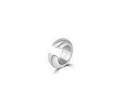 Vuch Distinctive single steel earring Mirn Sidabrinis