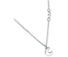 Vuch Kiral Sidabrinis Moon Pendant Necklace