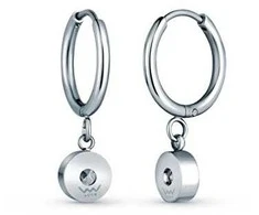 Vuch Matching earrings with cubic zirconia Vrigia Sidabrinis