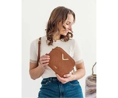 Vuch Moteriškas rankinukas per petį Fossy Mini Brown