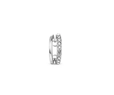 Vuch Split single earring with zircons Vein Sidabrinis