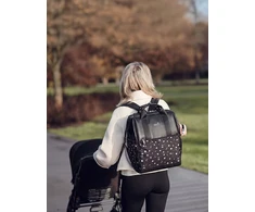 Vuch Women's backpack Eloa Flowers Juodas